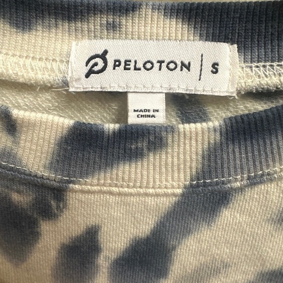 Peloton Women’s Crewneck Tie Dye Sweatshirt Size Small - Picture 4 of 8